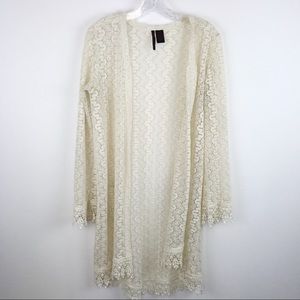 heart n crush Sweaters - Heart N Crush long Lace cardigan heart n crush Sweaters - Heart N Crush long Lace cardigan